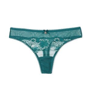 Shimmer Lace Front Thong